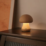 Wooden Mushroom Table Lamp