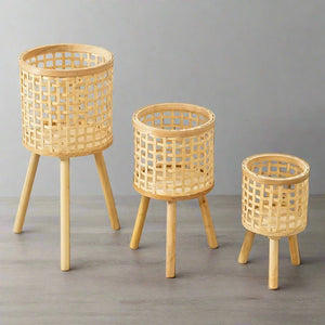 Wicker Haven Planter