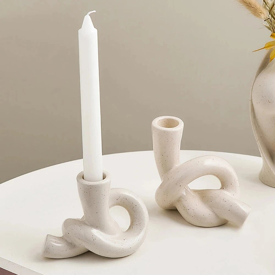 GlimmerGlow Candlestick