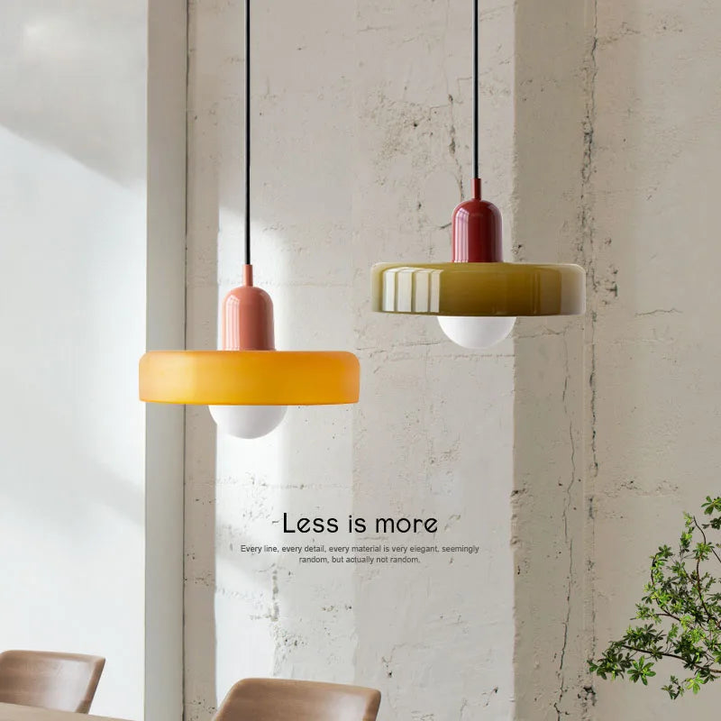 Morandi Style Retro Pendant Lamp