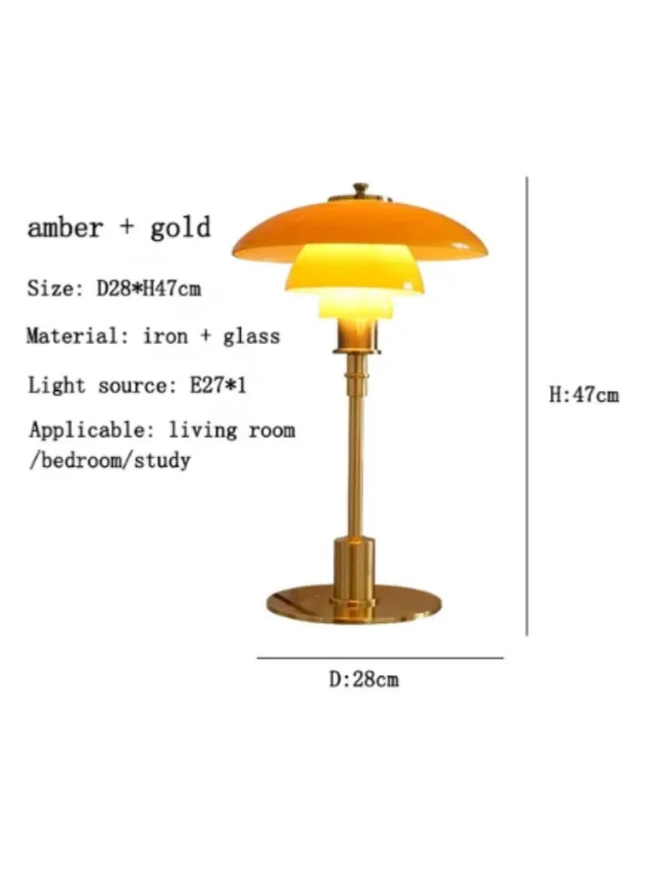 Scandinavian Glass Floor Lamp