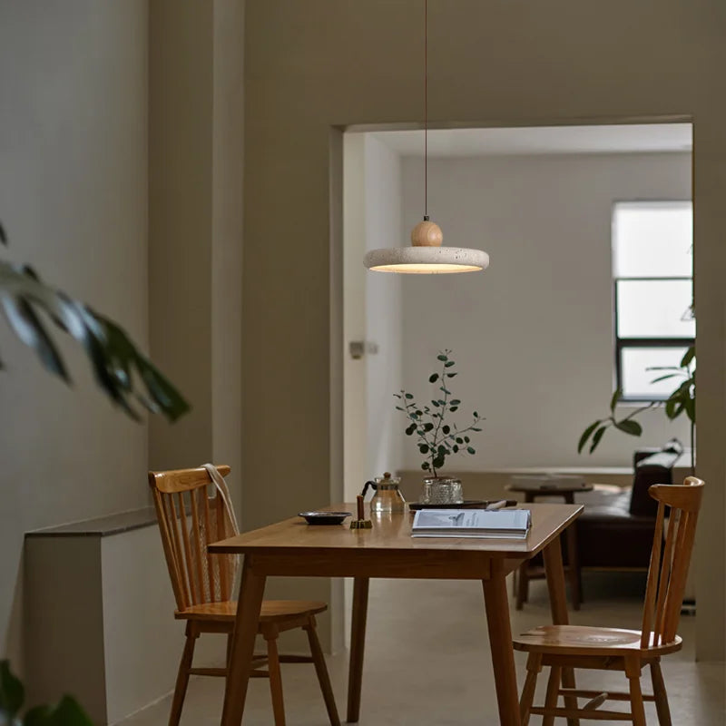 Travertine Glow Pendant