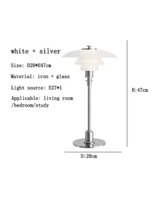 Scandinavian Glass Floor Lamp