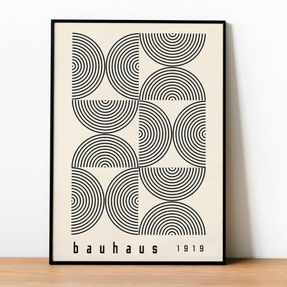 Bauhaus Wall Poster